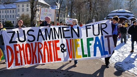 K13online Aktivitäten: Zwei Demos in Waldshut-Tiengen & St. Blasien gegen AfD & Rechtspopulismus