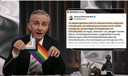 ZDF Satire-Magazin Royal mit Jan Böhmermann: Queerfeindlichkeit verkleidet als Kinderschutz