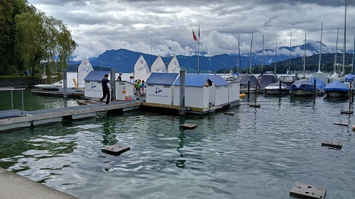 Wochenende am Vierwaldstättersee/Schweiz: Dieter Gieseking(K13online) trifft Johanna Krapf(Autorin) in Luzern