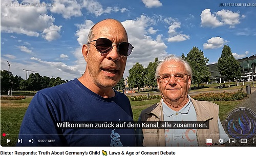 YouTube-Kanal Common Sense Laws: Truth About Germany's Child Laws & Age of Consent Debate(Die Wahrheit über Deutschlands Kinderpornografie-Gesetze und die Debatte um das Schutzalter)