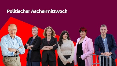 Wahlkampfveranstaltung Die LINKE im Pforzheimer Kulturhaus Osterfeld: Easy mit Gysi & am 8. März Geschichte schreiben